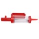 thumbnail image 3 of Kit de pistola de prensa para galletas, tubo transparente de calidad alimentaria, máquina de prensa para hacer galletas segura e inodoro, color rojo, 3 of 14