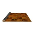 thumbnail image 2 of Ahgly Company Indoor Round Patchwork Yellow Transitional Area Rugs, 4' Round, 2 of 4
