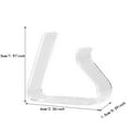 thumbnail image 3 of Clip de Fixation - Boucle de Coin Non Polyvalente pour Fixer des Nappes et Petite Attache, 3 of 6