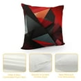 thumbnail image 4 of PIKWEEK Throw Pillow Cases,Red and Black Abstract Background Double-Sided Printed Cushion Covers,Decorative Pillowcase for Living Room Sofa, 4 of 5