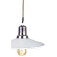 thumbnail image 2 of EQLight EQPWCR12 5 x 12 in. Ixtab 1-Light Industrial Pendant, White, 2 of 2