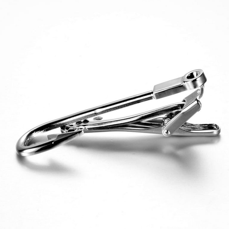 Tie Clip Shaped Fishing Hook Tie Bar Clasp male accessories