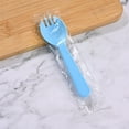 thumbnail image 5 of Frosted Plastic Birthday Cake Forks and Spoons, Disposable Spoons and Dessert Forks for Cake and Dessert, Individually Wrapped Cutlery, 5 of 6
