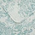 thumbnail image 6 of JML Bedspread Set 3-Piece Queen Size, Soft Reversible 1 Quilt & 2 Shams Quilt Coverlet Set, Delicate Floral, 6 of 7