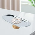 thumbnail image 3 of Bandeja de exhibición de joyería Sunnimix organizador de almacenamiento Cuadrado plateado, 3 of 8