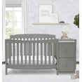 thumbnail image 5 of Delta Children Mason 6-in-1 Convertible Crib and Changer, Gray, 5 of 16