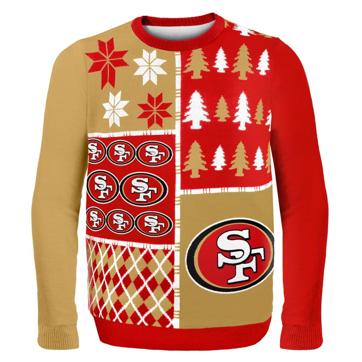 nfl busy block sweater