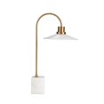 thumbnail image 1 of Sagebrook Home 50031-01 24 in. Table Lamp with Marblebase, Gold & White, 1 of 1