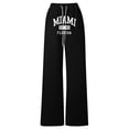 thumbnail image 4 of WMQPNNS Girl's Baggy Sweatpants Straight Leg Joggers Pants Toddler Girls Sweatpants 3T Prints Drawstring Workout Pants with Pockets Clothes for Girls, Size 10-11 Years, Black, 4 of 4