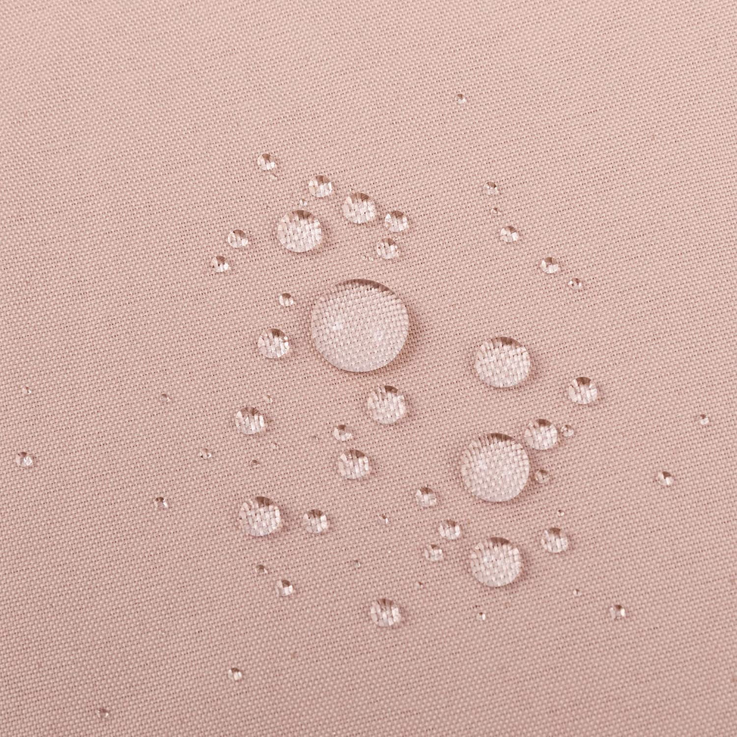 RunMin Grocery Store Pink Shower Curtain Liner Fabric with 3 Magnets - Waterproof Soft Hotel Quality Cloth Shower Curtain for Bathroom, Light-Weight & Machine Washable - Standard 72x72, Blush Pink