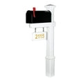 thumbnail image 2 of The Fitzgerald Mailbox and Post Combo System With Hanging Blank Address Plate, 2 of 4