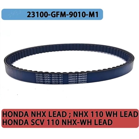 23100-GFM-9010-M1 V-Belt For HONDA LEAD SCV 110 NHX110 2008-2015 749x18.5x30