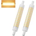 thumbnail image 1 of 10W LED R7s Bulb 118mm, 110V Double Ended R7s Base Tube, 360 Degree Beam Angle, 2 Pack [Warm White 3000K], 1 of 5