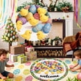 thumbnail image 4 of Easter Bunny Welcome Mat Round Non- Absorbent Durable Floor Rug for Holiday, 4 of 6
