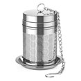 thumbnail image 1 of Infusores de té para té suelto Colador de té de acero inoxidable Difusor de té de malla extrafina para preparar té y especias, 1 of 5