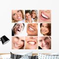 thumbnail image 1 of Teeth Wall Mural by Wallmonkeys Peel and Stick Graphic (36 in H x 36 in W) WM339831, 1 of 4