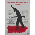 thumbnail image 3 of Anonymous 14x18 Black Modern Framed Museum Art Print Titled - Liberate Puerto Rico Now! the Young Lords Party Calls for a Conference of All Puerto Rican Students at Columbia University, 3 of 5