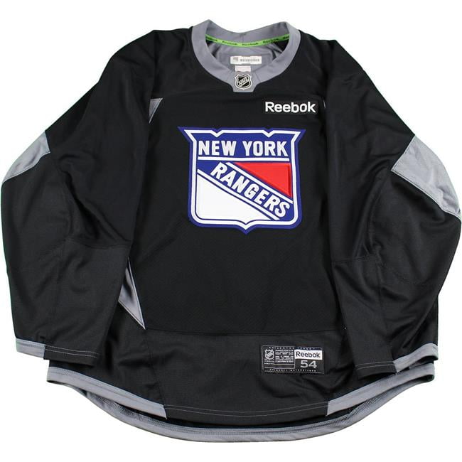 Steiner Sports RANGPJU00005577 New York Rangers Black Issued Shield Practice Jersey Size 52 Walmart