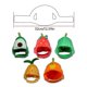 thumbnail image 3 of Gorro divertido y bonito para mascotas, gorro para perro y gato, accesorios Coume Ay, gorro con orejas de conejo, cálido para invierno, 3 of 5