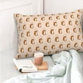 thumbnail image 4 of Pofeuu Cute Squirrel Print Polyester Microfiber Plush Pillowcases, Super Soft and Cozy Pillow Case Covers with Envelop Closure（Pillow core not included）-20"x30", 4 of 6