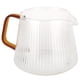 thumbnail image 1 of Taza de café de borosilicato transparente espesada con asa para cafetería casera, 500 ml, 1 of 14