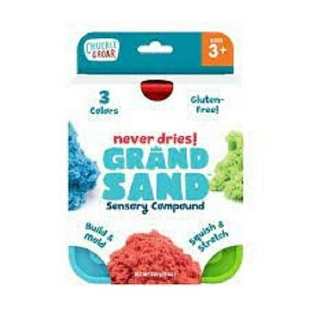 chuckle & roar never dries grand sand sensory compound