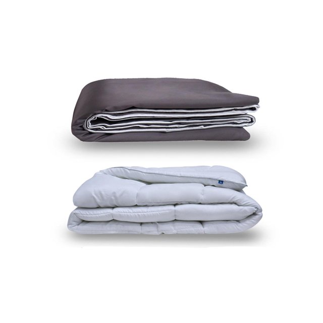 Combo 3- 1 Funda De Edredón Y Edredón Nezt - Tamaño Queen Size gris Queen Size