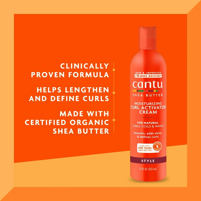 CANTU Shea Butter Moisturizing Curl Activator Cream (12oz) CANTU Shea Butter Moisturizing Curl Activator Cream (12oz)