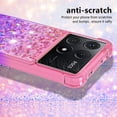 thumbnail image 3 of Funda para Xiaomi Poco X6 Pro Transparente con Brillos Carcasa Protectora Antigolpes con Glitter Brillante, 3 of 5