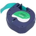 thumbnail image 2 of Label Tape Replacement for DYMO LETRATAG Machine Ribbon DIY Print Accessories12mm x 4meter, 2 of 5