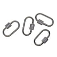 thumbnail image 1 of KLKCMS 4pcs Brass Micro Pave Screw Clasp Buckle Closures Jewelry Key . Oval, 1 of 9