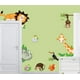 thumbnail image 1 of Vinil Decorativo Infantil Animales Salvajes De La Selva Sala Dara Baby Syene VinDe173, 1 of 3