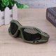 thumbnail image 3 of Gafas tácticas de malla metálica Protección para los ojos Gafas resistentes a los golpes (verde), 3 of 8