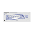 thumbnail image 2 of Logitech POP Icon Bluetooth Keyboard and Mouse Combo, Lilac, Walmart Exclusive, 2 of 4