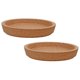 thumbnail image 2 of BRIGHTFUFU 2 unids creativos CUBIERTAS CUBIERTAS CUBIERTAS SIMPLE POSITIVAS DE TAZAS PARA EL USO DEL HOGAR (color de madera), 2 of 6