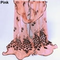 thumbnail image 6 of Women Fashion Peacock Flower Embroidered Lace Scarf Long Soft Wrap Shawl Stole, 6 of 8