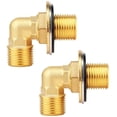 thumbnail image 1 of GHSDFBB Commercial Faucet Installation Kit, Wall Mounting Installation Kit for Wall Mount Commercial Kitchen Sink Faucet Backsplash Mount Set on Stainless Compartment Prep & Utility Sink, 1 of 7