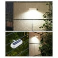 thumbnail image 5 of LEHOZIHEQ Solar Lights Outdoor, Rotatable Motion Sensor Solar Powered Light, for Fence Roof Gutter Garden Yard Wall LampNight Utility Security Light, 5 of 8