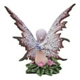 thumbnail image 4 of Ebros Amy Brown Whimsical "Anemone" Pink Flower Garden Fairy Figurine Fae Magic Statue, 4 of 5