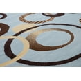 thumbnail image 3 of United Weavers of America Dallas Rugs Blue Geometric Area Rug, 5'3" x 7'2", 3 of 3