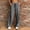 Black, variant on Women Pants Knit Grid Drawstring High Waisted Wide Leg Pants Soft Cozy Trousers with Pockets