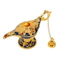 thumbnail image 3 of Genie Light, Zinc Alloy Decor 3D Embossment Collectable Legend Genie Lamp  For, 3 of 8