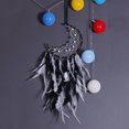 thumbnail image 4 of Dreamcatcher Net Pearl Feather Room Wind Chimes colgante para ventanas del hogar (negro) Ehuebsd Libre de BPA, 4 of 6