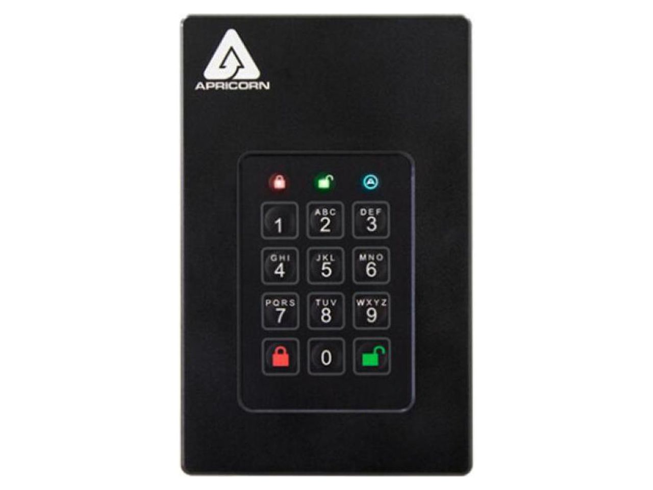 Apricorn Aegis Fortress L3 4TB USB 3.2 Gen 1 Encrypted Portable SSD