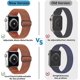 thumbnail image 3 of Correa elástica Solo Loop compatible con Apple Watch de 38 mm, 40 mm y 41 mm, correa trenzada de nailon elástico y hebilla ajustable, correa deportiva para iWatt para hombre y mujer., 3 of 5