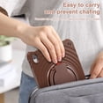 thumbnail image 3 of ELEHOLD Case for Apple iPad 10th Gen, Portable Hybrid Shockproof iPad Case with Pencil Holder & Hanging Ring Handle Rotatable Kickstand,Chocolate, 3 of 10
