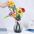 thumbnail image 5 of Mini Bricks Flower Bouquet Building Sets, Artificial Flowers, DIY Unique Decoration Home, 547 Pieces Botanical Collection, 5 of 5