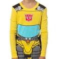thumbnail image 3 of Transformers Pajamas Boy's Tight Fit Long Sleeve Sleep Pajama Set Loungewear - Optimus Prime Bumblebee, 3 of 7