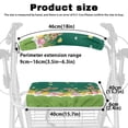 thumbnail image 6 of HELLHERO Yellow Roses Rollator Seat Covers Seat Back Covers Waterproof Washable Secure Fit for Elderly, 6 of 7