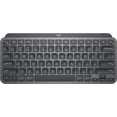 thumbnail image 1 of Teclado inalámbrico minimalista iluminado Logitech MX Keys Mini, compacto, Bluetooth, retroiluminado, USB-C, compatible con macOS, iOS, Windows, Linux y Android, construcción metálica - Grafito (renov, 1 of 5
